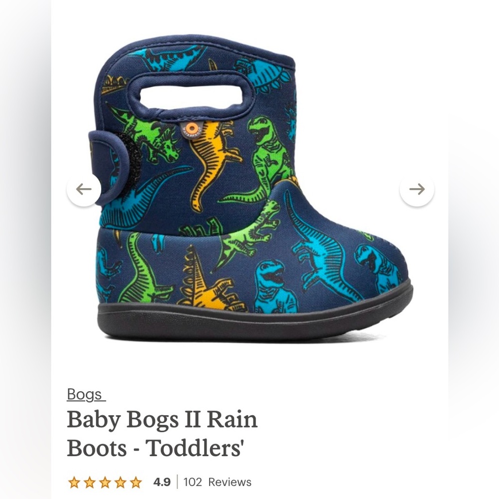 Toddler Bogs 7T